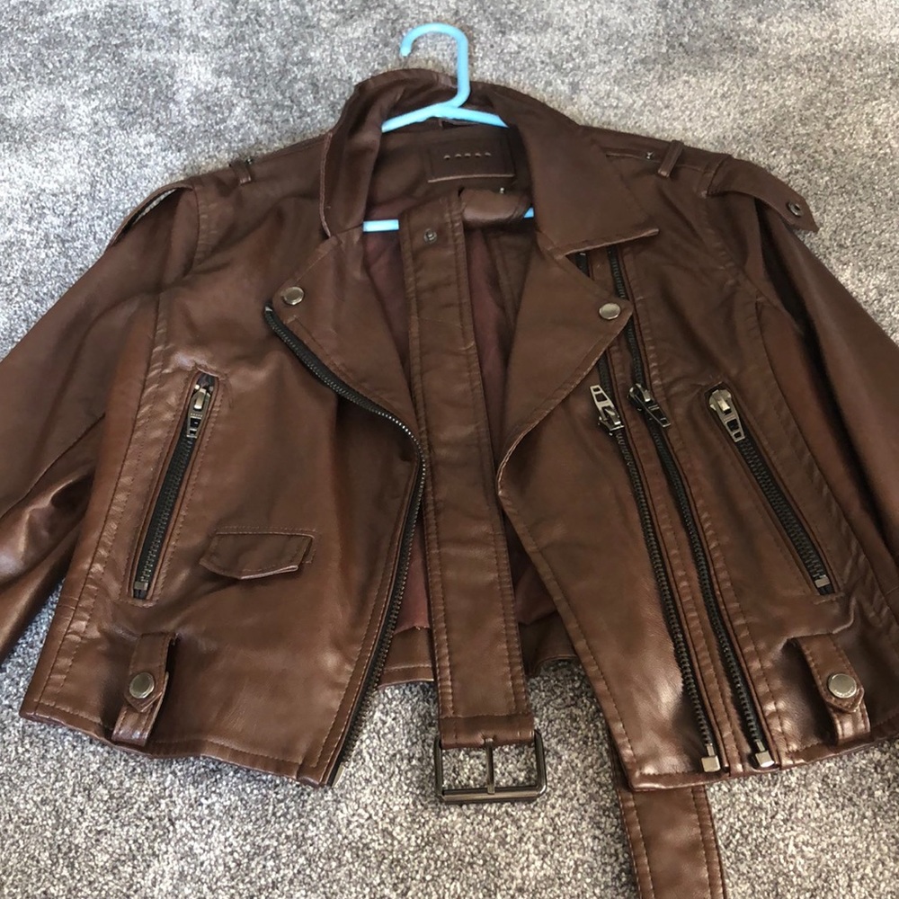 Blank NYC leather women’s jacket
